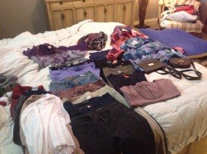 Clothes for packing